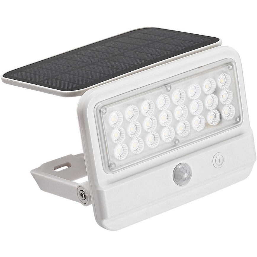 Rabalux - LED solarno zidno svetlo sa senzorom LED/7W/3,7V IP54 belo 3000 mAh