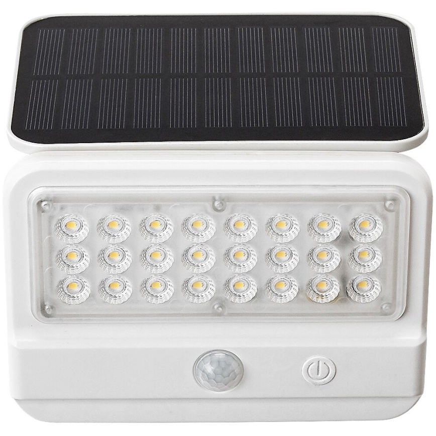 Rabalux - LED solarno zidno svetlo sa senzorom LED/7W/3,7V IP54 belo 3000 mAh