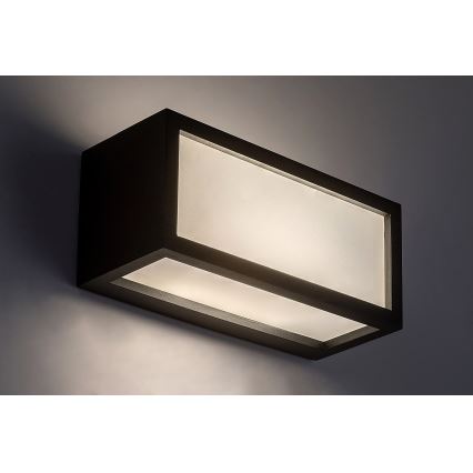 Rabalux - LED spoljašnje zidno svetlo LED/10W/230V IP54 crno