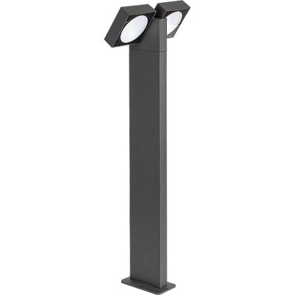 Rabalux - fleksibilna LED spoljašnja lampa 2xLED/7W/230V IP54 antracitna