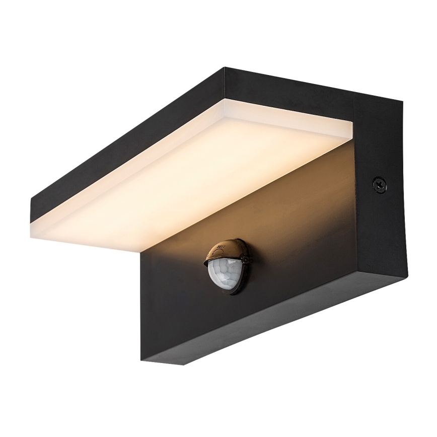 Rabalux - spoljno zidno LED svetlo sa senzorom LED/9W/230V 2700/4000/6500K IP54 crna