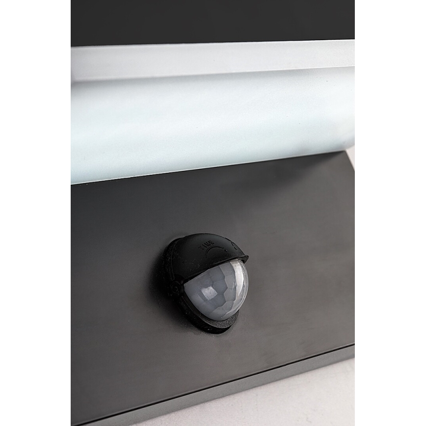 Rabalux - spoljno zidno LED svetlo sa senzorom LED/9W/230V 2700/4000/6500K IP54 crna