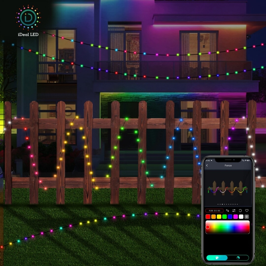 Rabalux - LED RGB traka LED/2,8W/5V 5m IP44 WiFi + daljinski upravljač