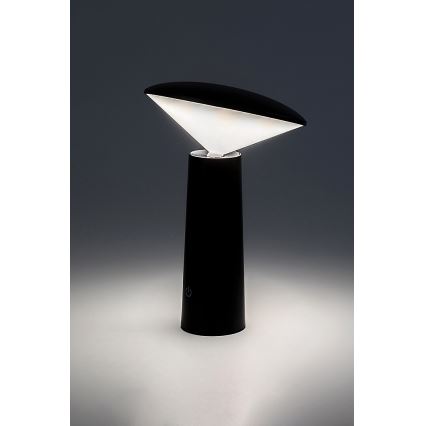 Rabalux - LED prigušiva punjiva dodirna stona lampa POLPERRO LED/3W/3,7V 1200mAh crna