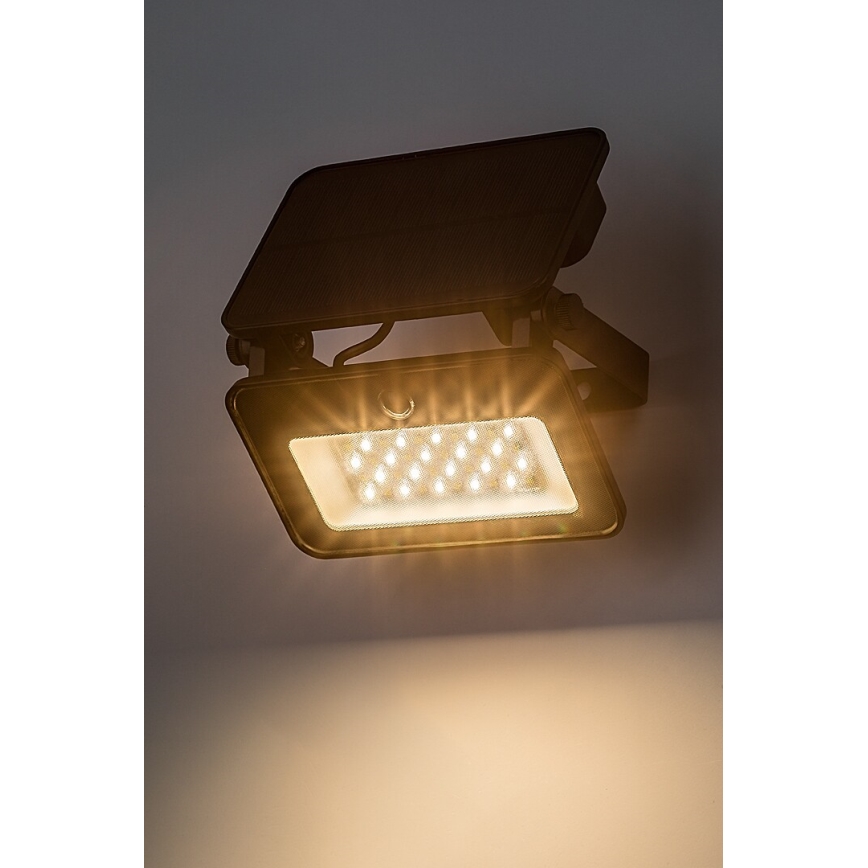 Rabalux - LED solarni reflektor sa senzorom LED/6W/3,7V 3000/4000/6500K IP65 2200 mAh