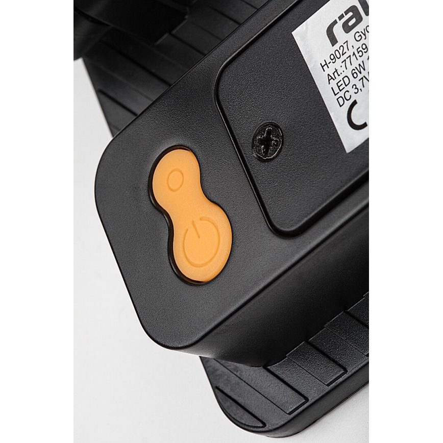 Rabalux - LED solarni reflektor sa senzorom LED/6W/3,7V 3000/4000/6500K IP65 2200 mAh