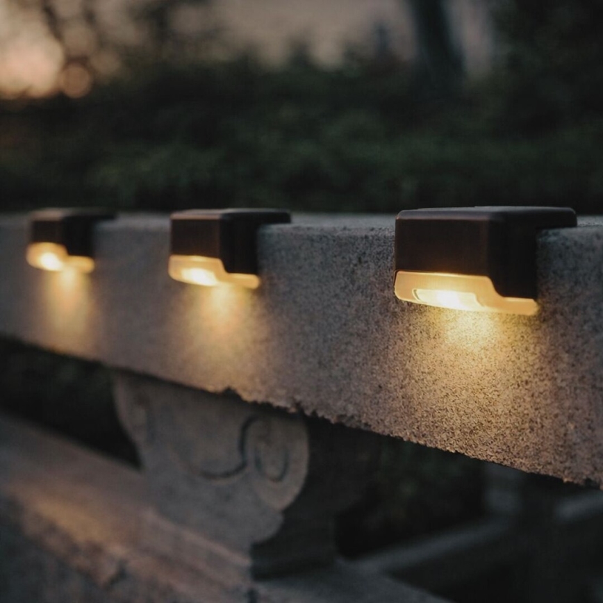 Rabalux - Set 4x solarna zidna LED svetla sa senzorom sumraka LED/0,06W/1,2V 300 mAh IP44