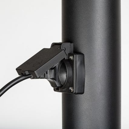 Rabalux - Spoljašnja lampa sa utičnicom 1xE27/25W/230V IP44
