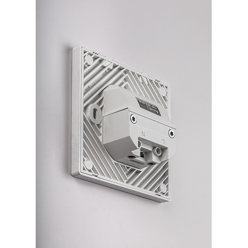 Rabalux - LED svetlo za stepenište sa senzorom pokreta i sumraka, LED/1W/230V, 3000/4500/6500K, bela