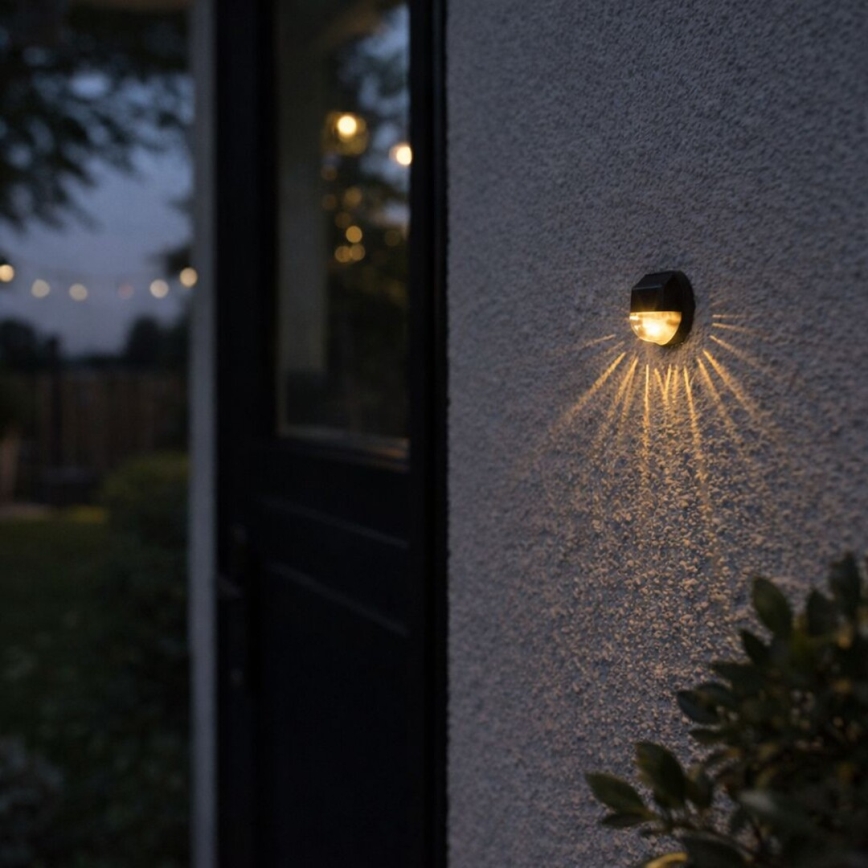 Rabalux - Komplet od 2 solarna LED zidna svetla LED/0,06W/1,2V 300 mAh IP44