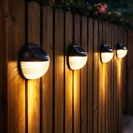 Rabalux - Komplet od 2 solarna LED zidna svetla LED/0,06W/1,2V 300 mAh IP44