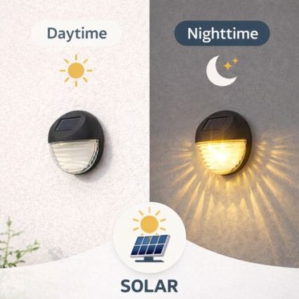 Rabalux - Komplet od 2 solarna LED zidna svetla LED/0,06W/1,2V 300 mAh IP44