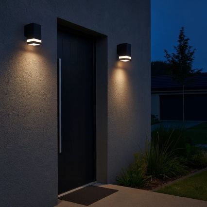 Rabalux - LED spoljašnje zidno svetlo LED/9W/230V IP65 antracit