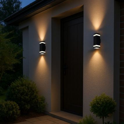 Rabalux - LED spoljašnja zidna svetiljka LED/16W/230V IP65 antracit