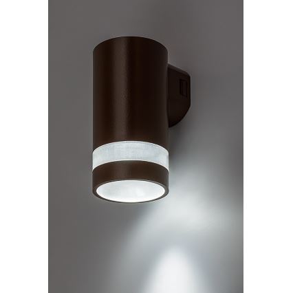 Rabalux - LED spoljašnje zidno svetlo LED/9W/230V IP65 braon