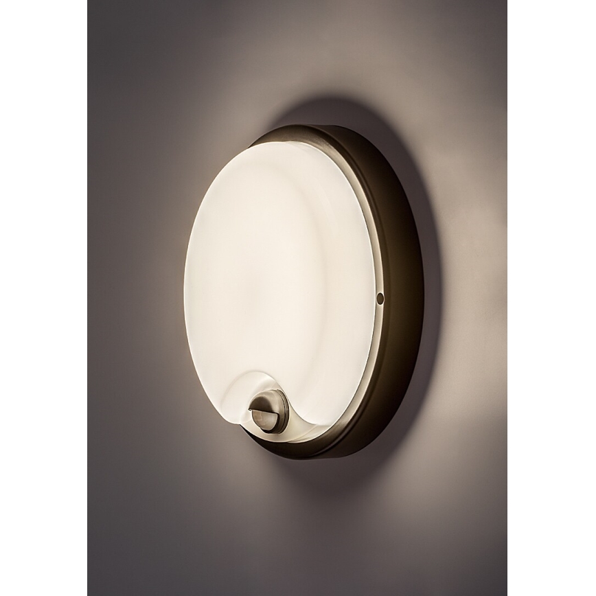 Rabalux - LED spoljno zidno svetlo sa senzorom LED/18W/230V IP65 crno