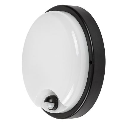 Rabalux - LED spoljno zidno svetlo sa senzorom LED/18W/230V IP65 crno