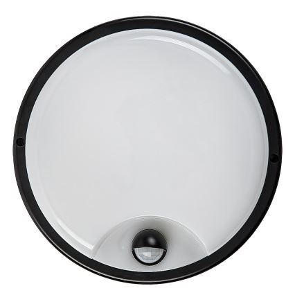 Rabalux - LED spoljno zidno svetlo sa senzorom LED/18W/230V IP65 crno