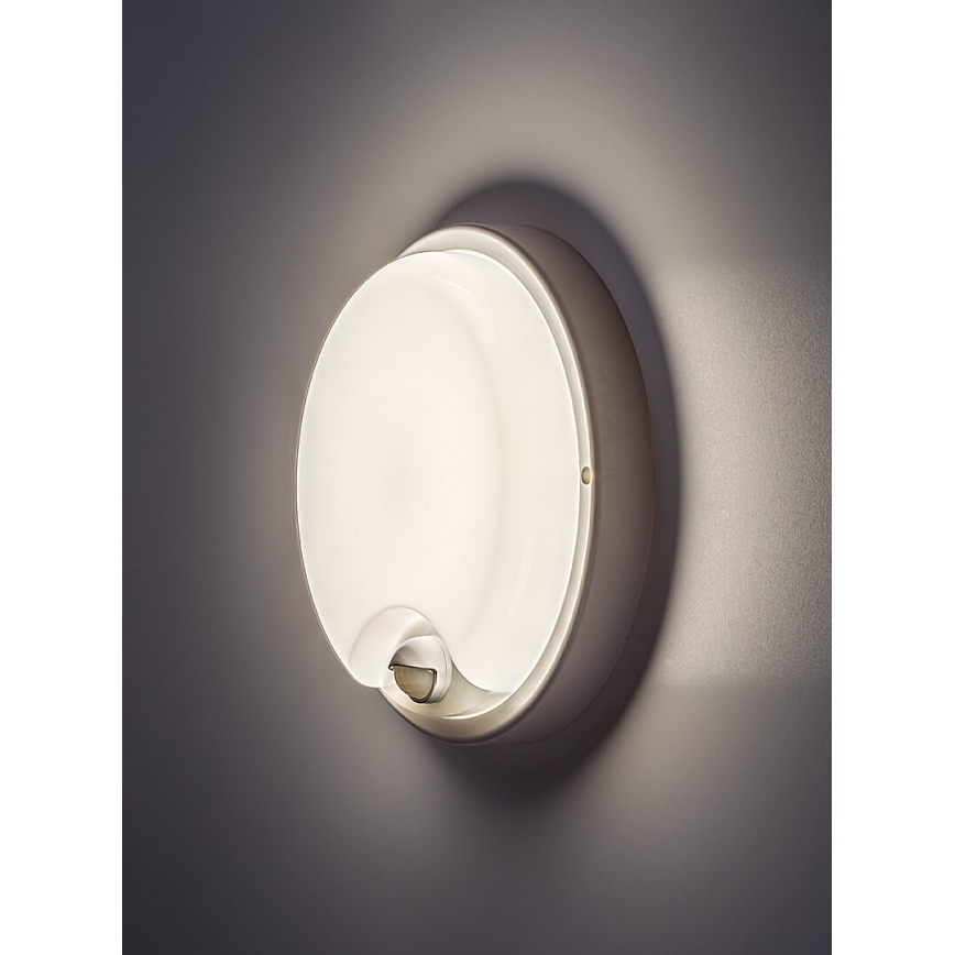 Rabalux - LED spoljašnje zidno svetlo sa senzorom LED/18W/230V IP65 belo