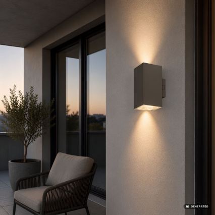 Rabalux - LED spoljašnje zidno svetlo LED/18W/230V 2700/4000/6500K IP65
