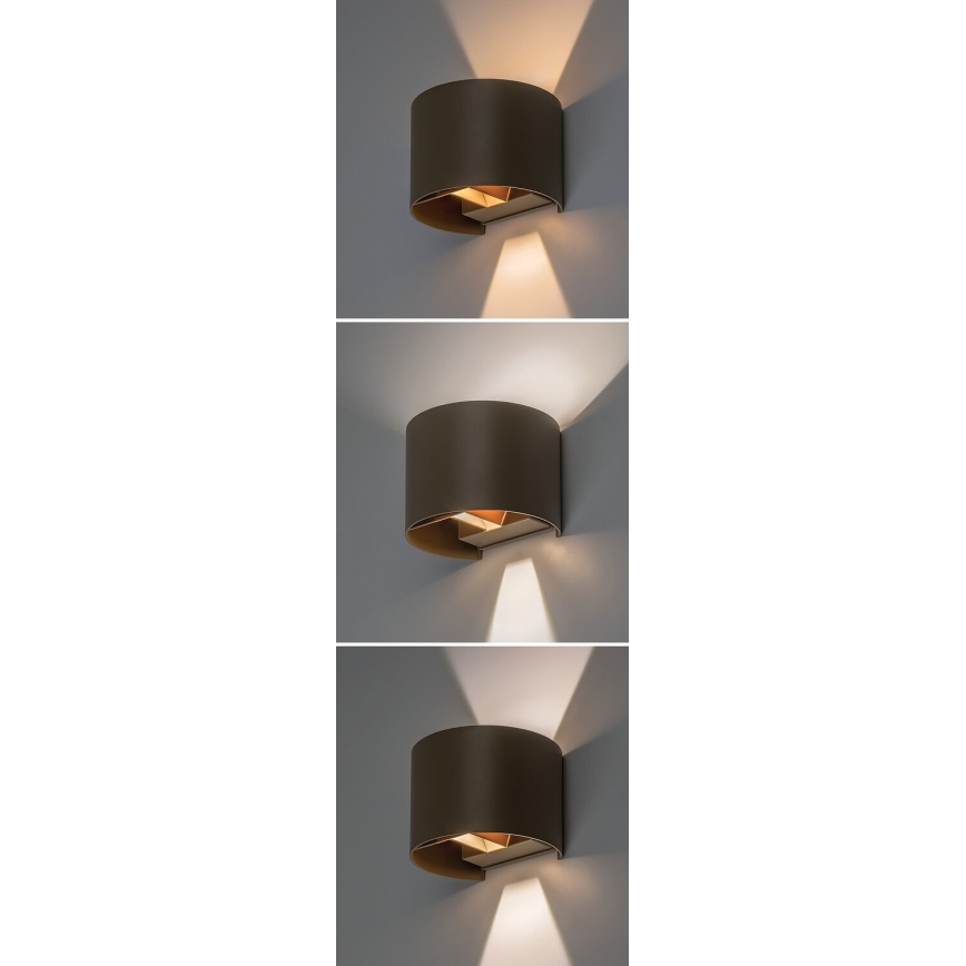Rabalux - LED spoljašnje zidno svetlo LED/5W/230V 2700/4000/6500K IP54 u bež boji