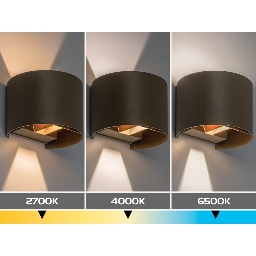 Rabalux - LED spoljašnje zidno svetlo LED/5W/230V 2700/4000/6500K IP54 u bež boji