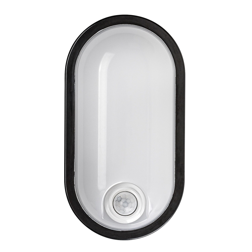 Rabalux - LED spoljašnja plafonska svetiljka sa senzorom LED/15W/230V IP65 crna