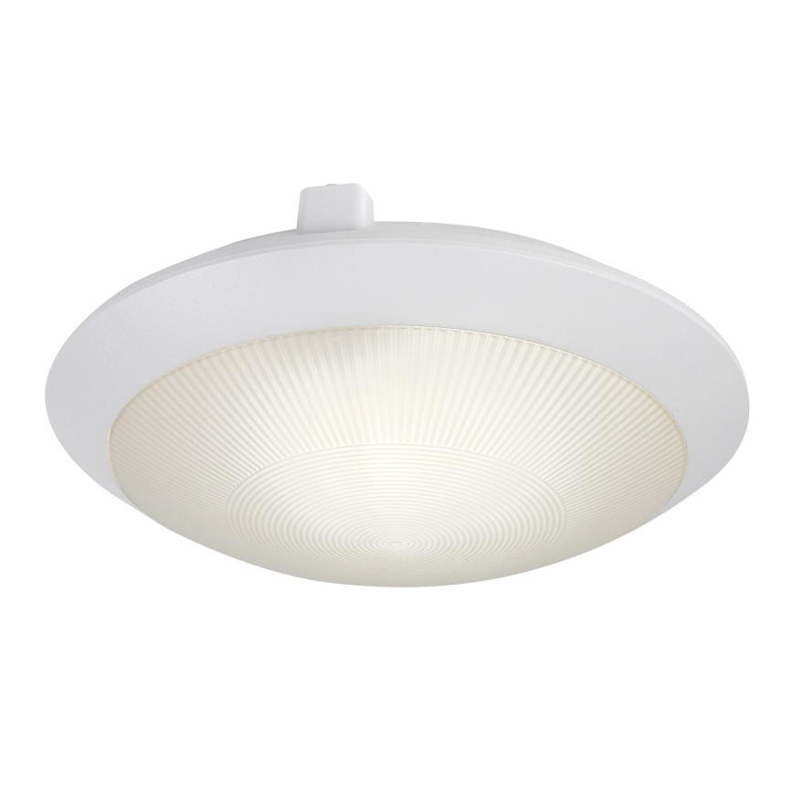 Rabalux - Spoljno plafonsko svetlo 1xE27/9W/230V IP65 prečnik 30 cm bela