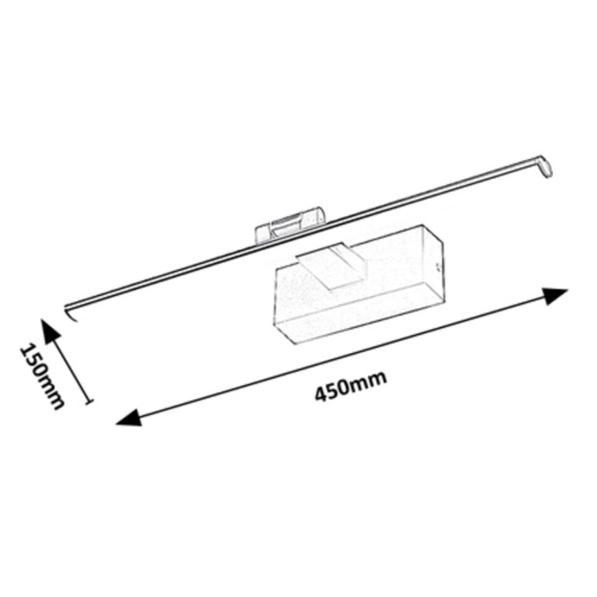 Rabalux - LED Svetlo za slike LED/8W/230V 3000K 45 cm