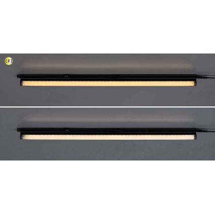 Rabalux - LED svetlo ispod kuhinjskih ormarića LED/12W/230V 3000/4000K crna