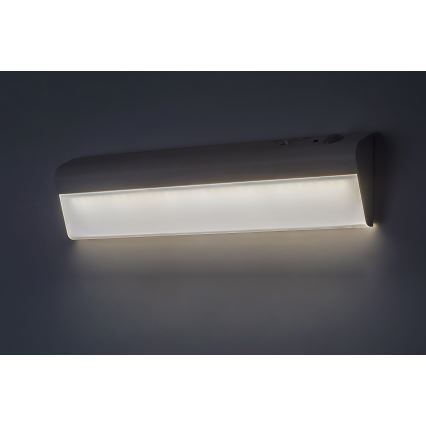 Rabalux - LED svetlo za ugradnju ispod ormarića sa senzorom pokreta LED/0,5W/3xAA