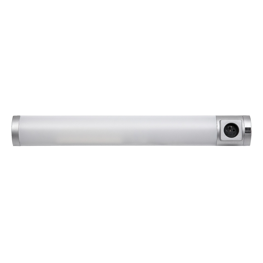 Rabalux - LED svetlo za ispod ormarića sa utičnicom LED/8W/230V 4000K 68 cm srebrna