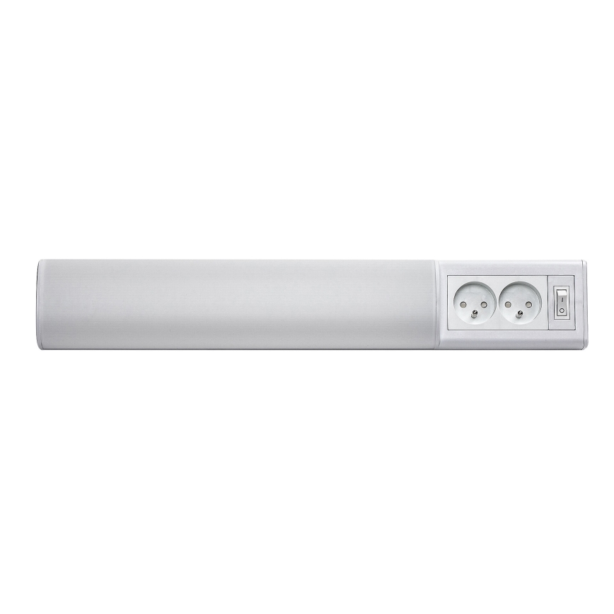 Rabalux - LED svetlo za ugradnju ispod ormarića sa utičnicama LED/10W/230V 4000K 50 cm bela
