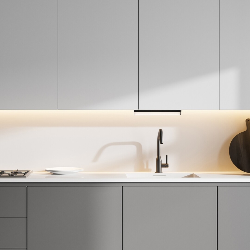 Rabalux - LED svetiljka za montažu ispod kuhinjskih ormarića LED/14W/230V 4000K 53 cm crna