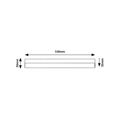 Rabalux - LED svetlo za montažu ispod kuhinjskih elemenata LED/14W/230V 4000K 53 cm belo