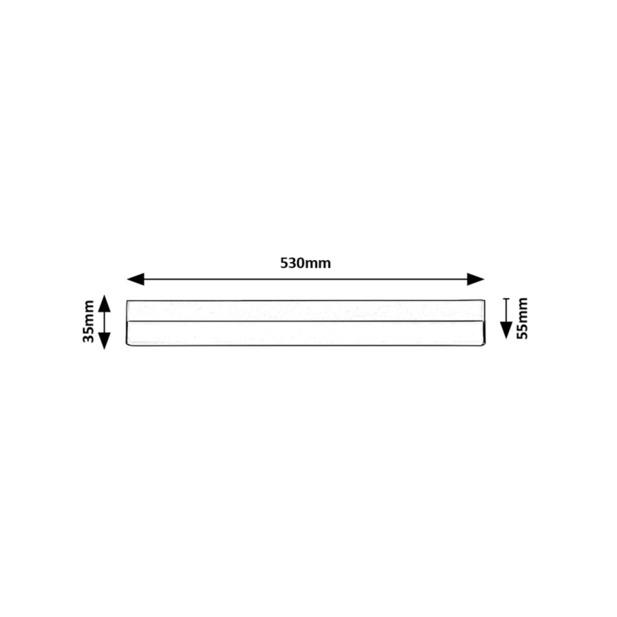 Rabalux - LED svetlo za montažu ispod kuhinjskih elemenata LED/14W/230V 4000K 53 cm belo