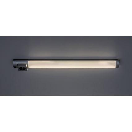 Rabalux - LED svetlo za montažu ispod ormarića sa utičnicom LED/8W/230V 4000K 68 cm mat hrom