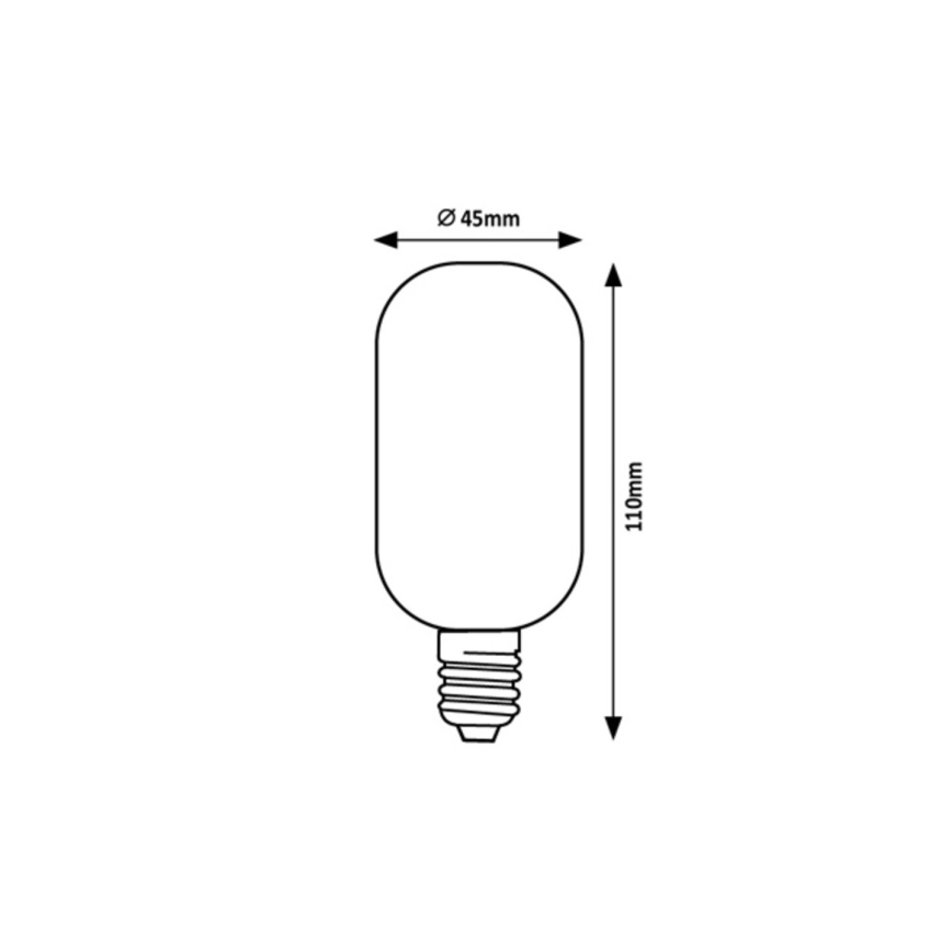 Rabalux - LED sijalica T45 E27/4W/230V 3000K