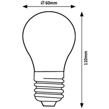 Rabalux - LED sijalica A60 E27/7W/230V 4000K Energetska klasa A