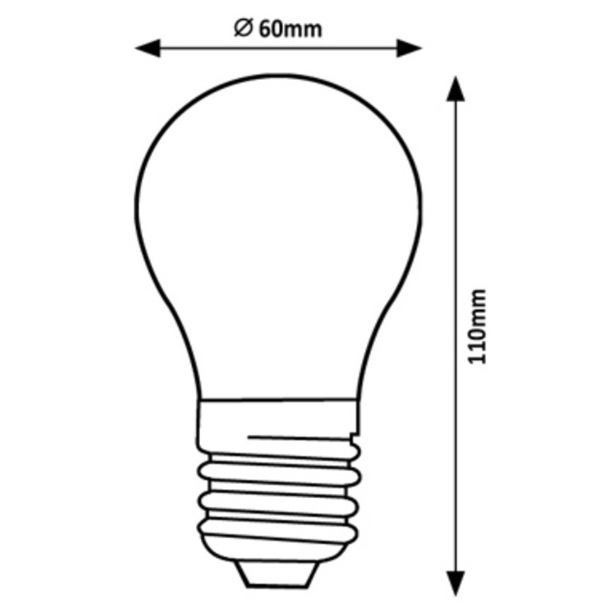 Rabalux - LED sijalica A60 E27/7W/230V 4000K Energetska klasa A