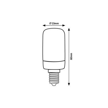 Rabalux - LED sijalica T20 E14/2W/230V 4000K