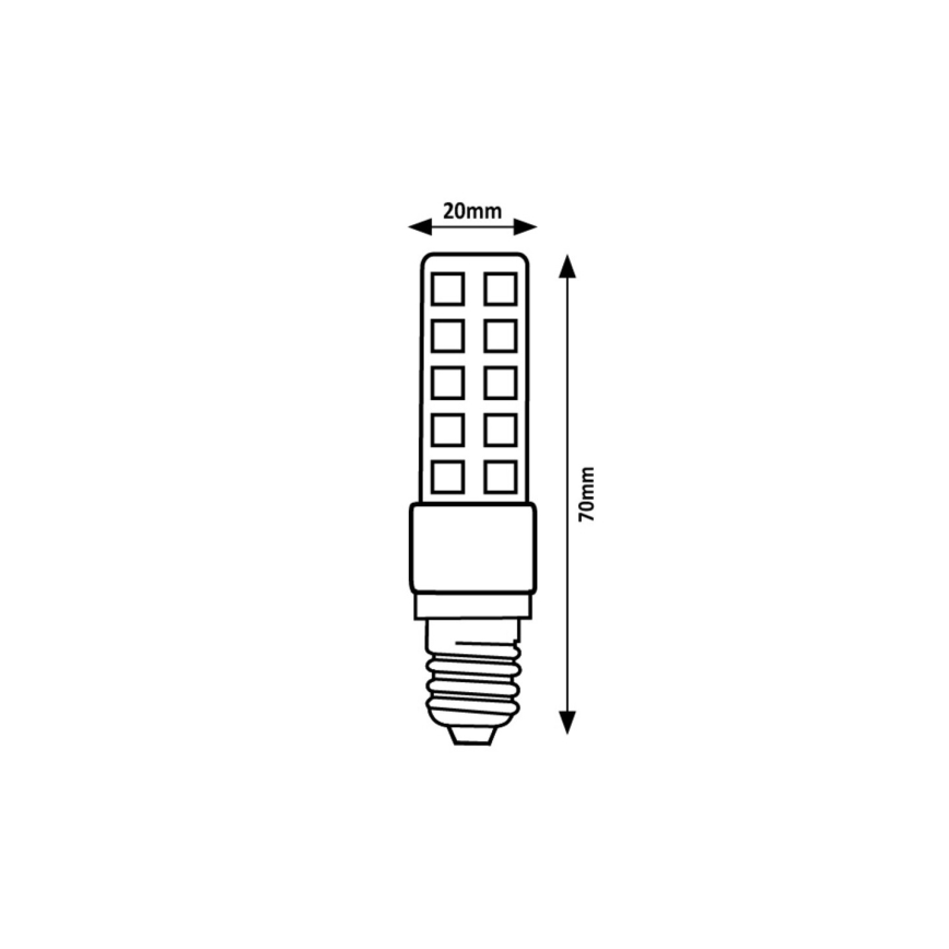 Rabalux - LED sijalica T20 E14/6W/230V 3000K