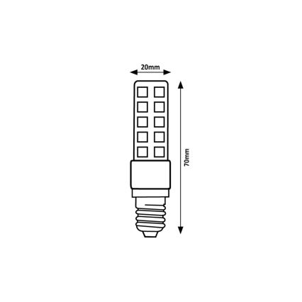 Rabalux - LED sijalica T20 E14/6W/230V 4000K