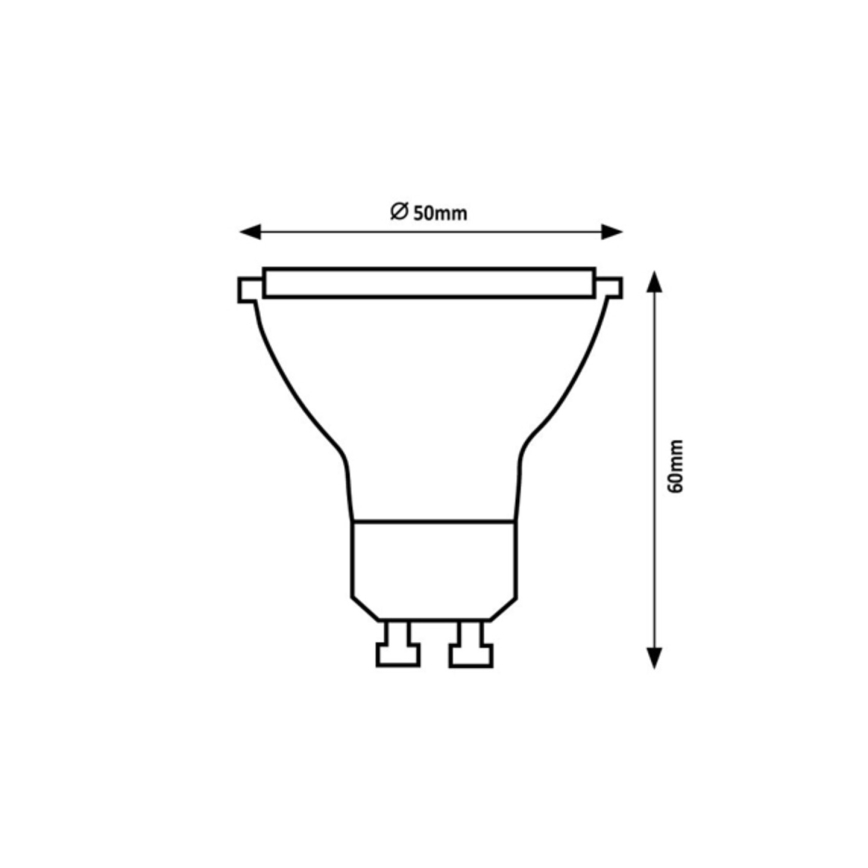 Rabalux - LED sijalica SMD GU10/7W/230V 4000K