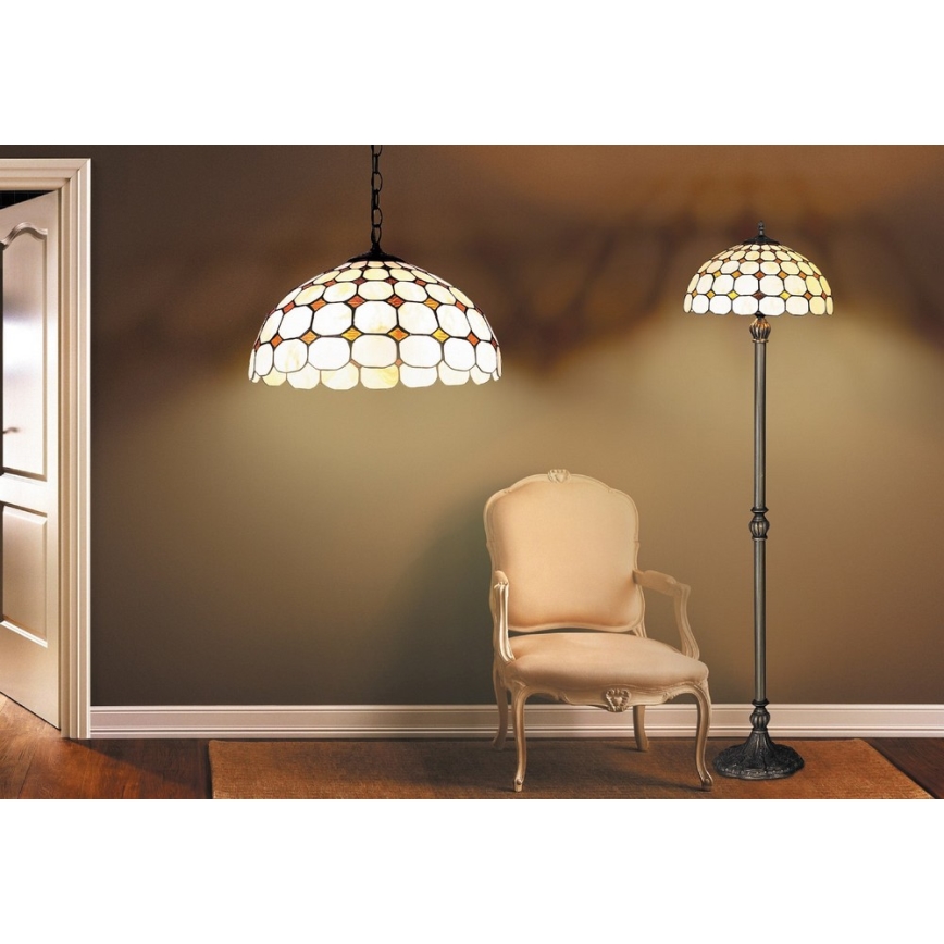 Rabalux - Tiffany vitražni luster na lancu 2xE27/60W/230V