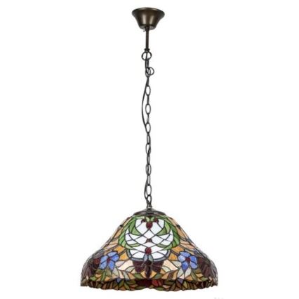 Rabalux - Tiffany vitražni luster 2xE27/60W/230V