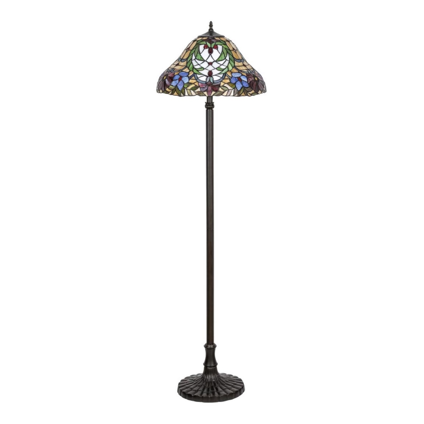 Rabalux - Tiffany vitražna podna lampa 2xE27/60W/230V