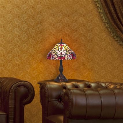Rabalux - Tiffany vitražna stona lampa 1xE27/60W/230V