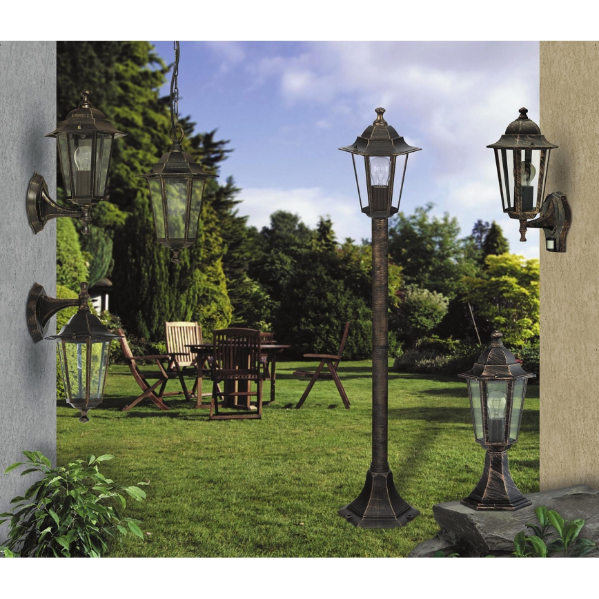 Rabalux - Spoljno zidno svetlo sa senzorom 1xE27/60W/230V