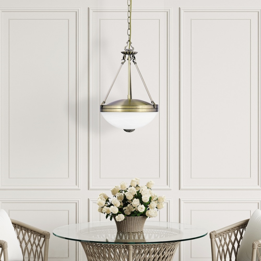 Rabalux - Luster na lancu 2xE27/60W/230V